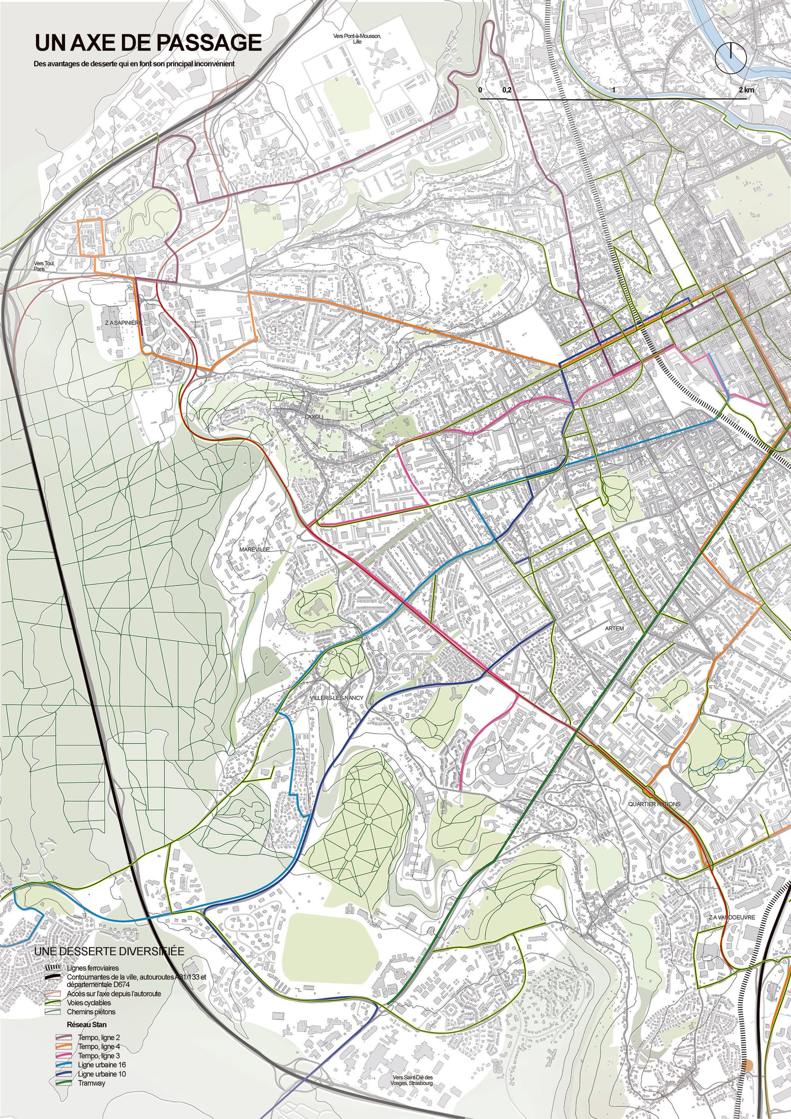 Analyse des mobilités et de la saturation du boulevard des Aiguillettes